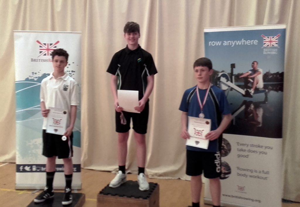 Rowing podium