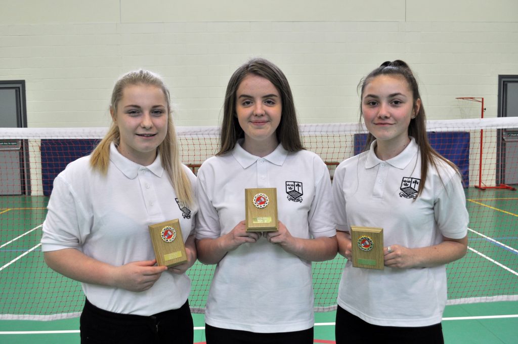 Badminton trophies