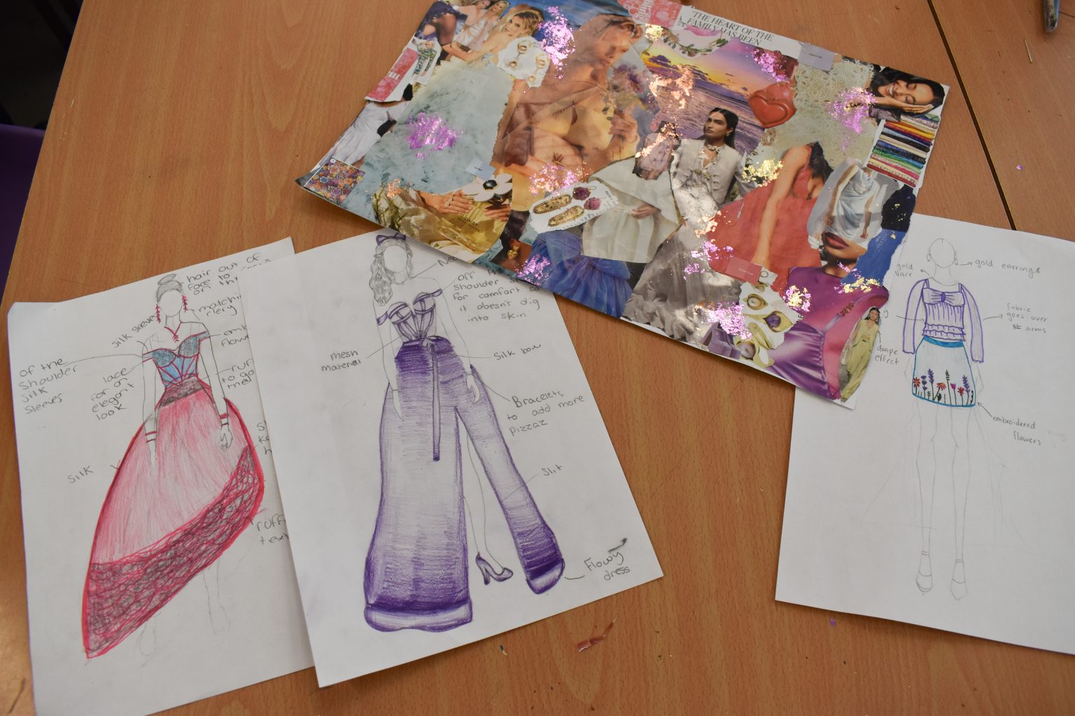 TICE Textiles Project | Marden High School