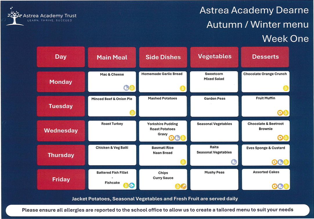 Parent Newsletter 22/10/2026 - Astrea Academy Dearne