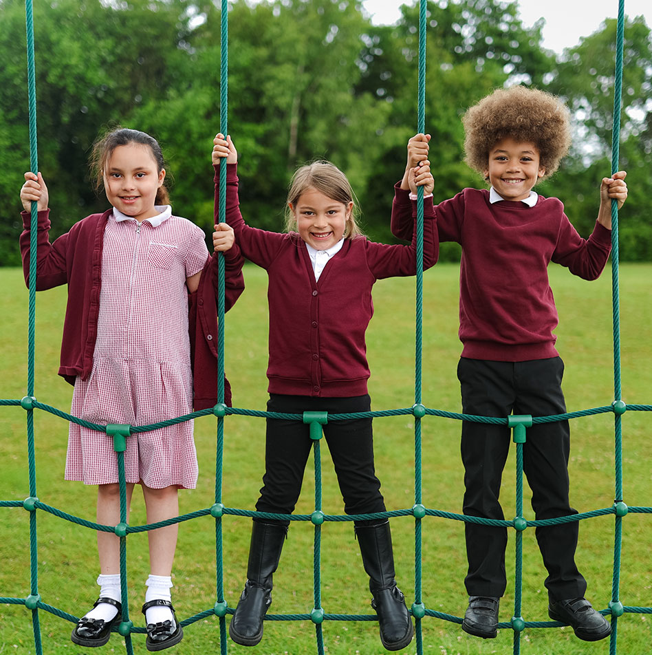 welcome image of staff at school
