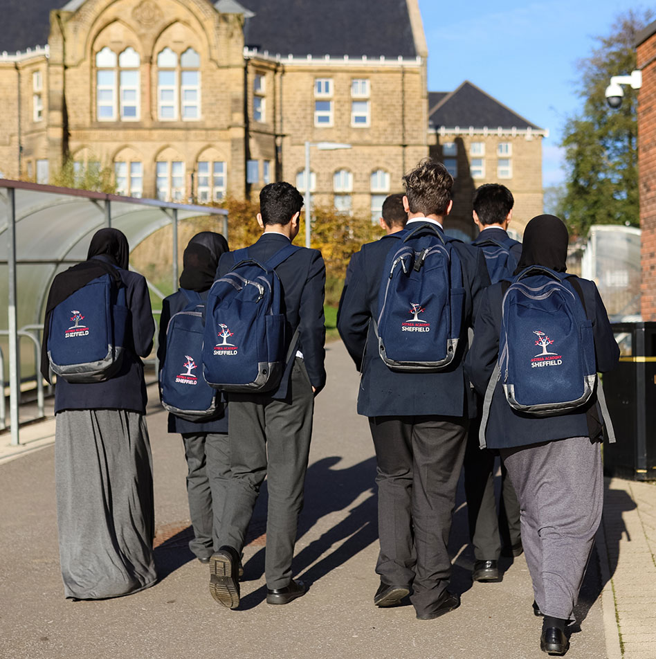 Students at Sheffield Academy