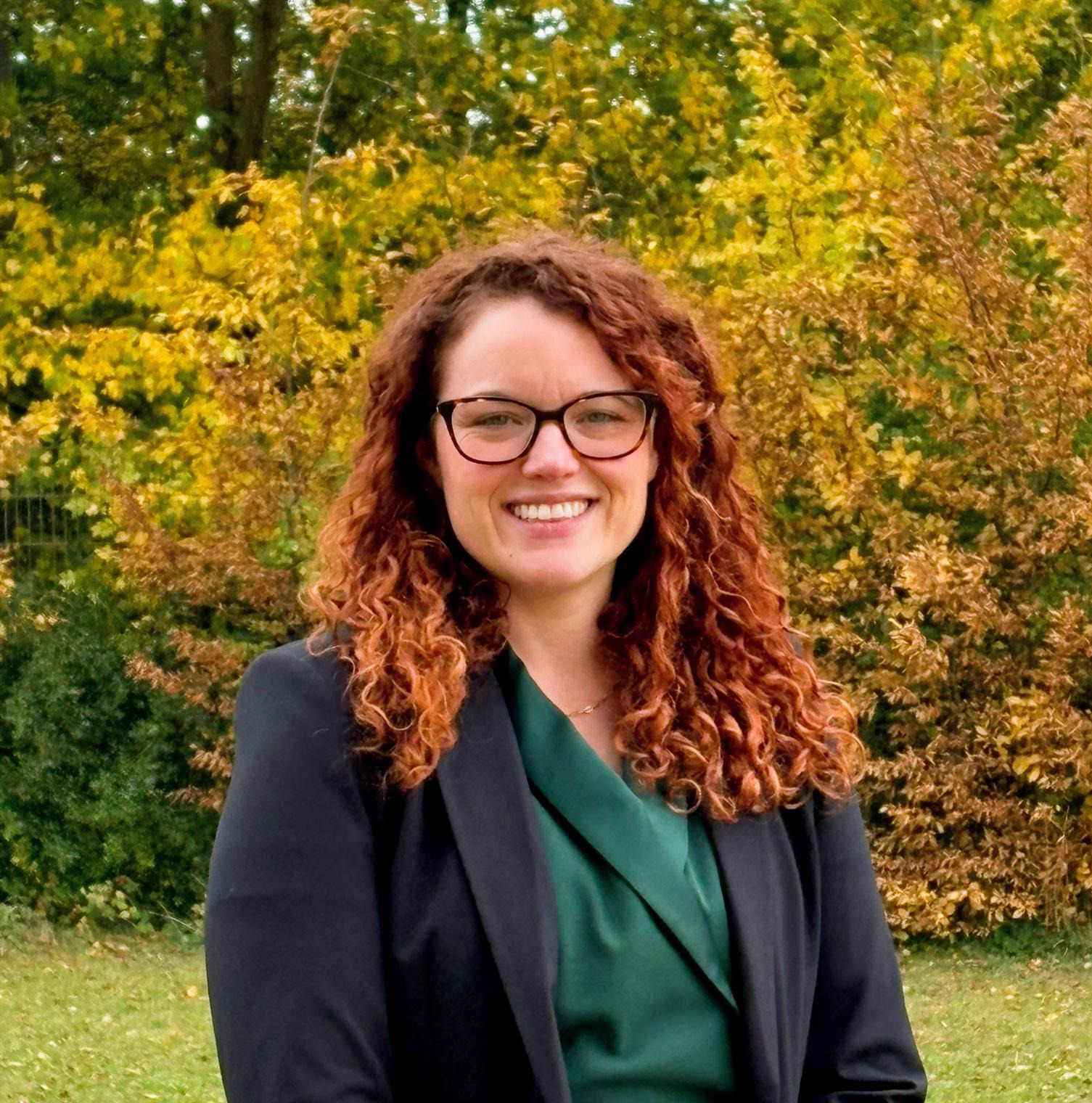 image of the headteacher and student