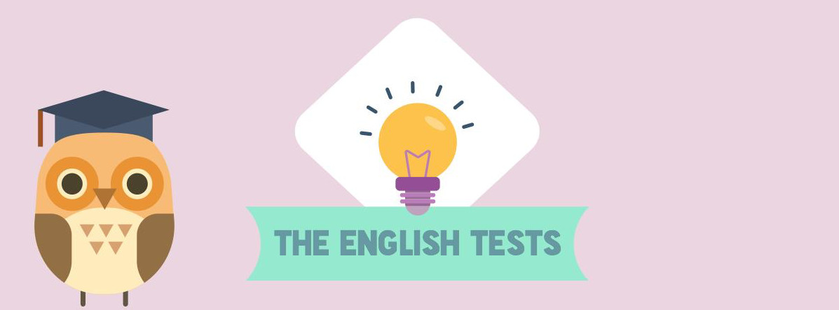 English tests header