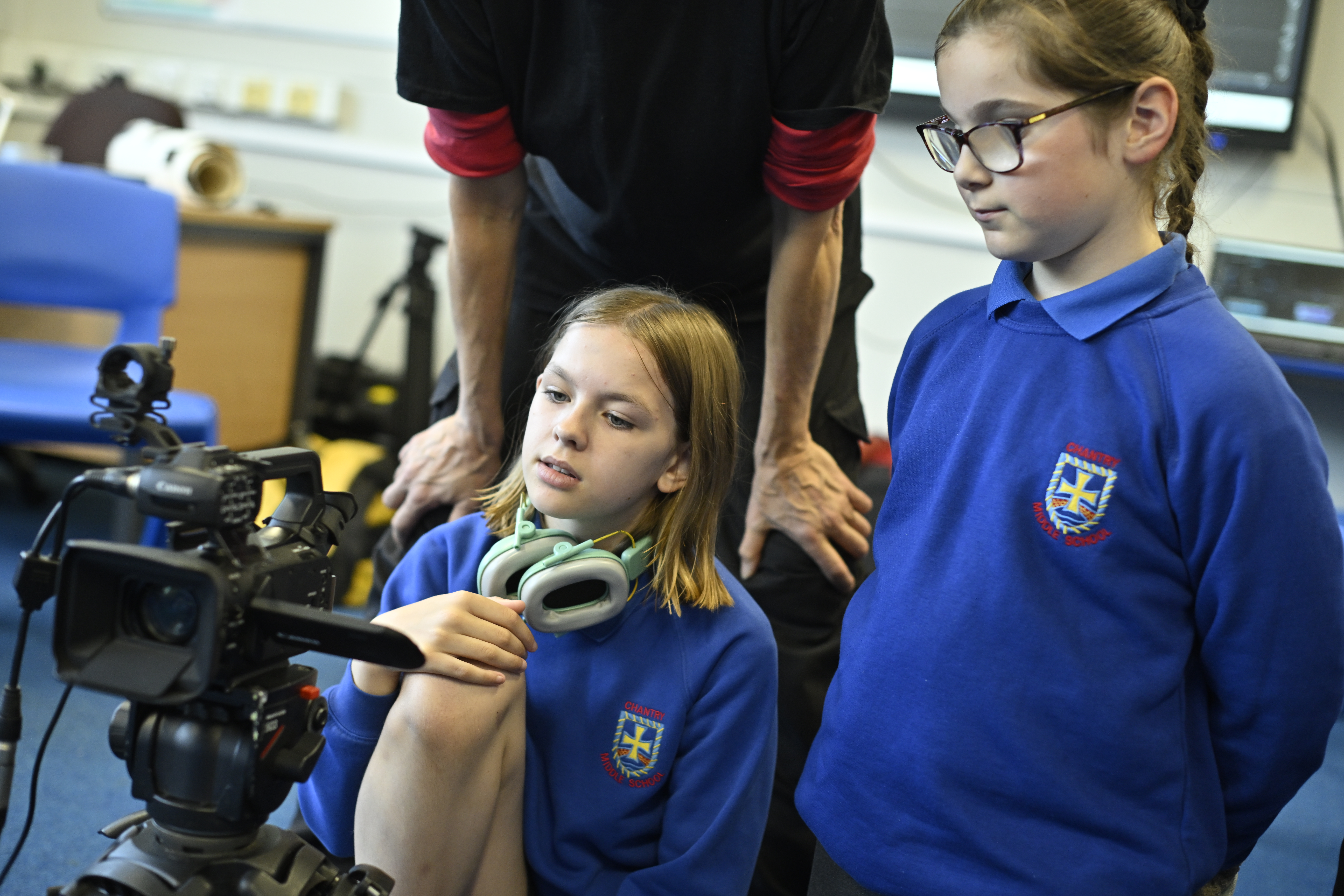 students at chantry working