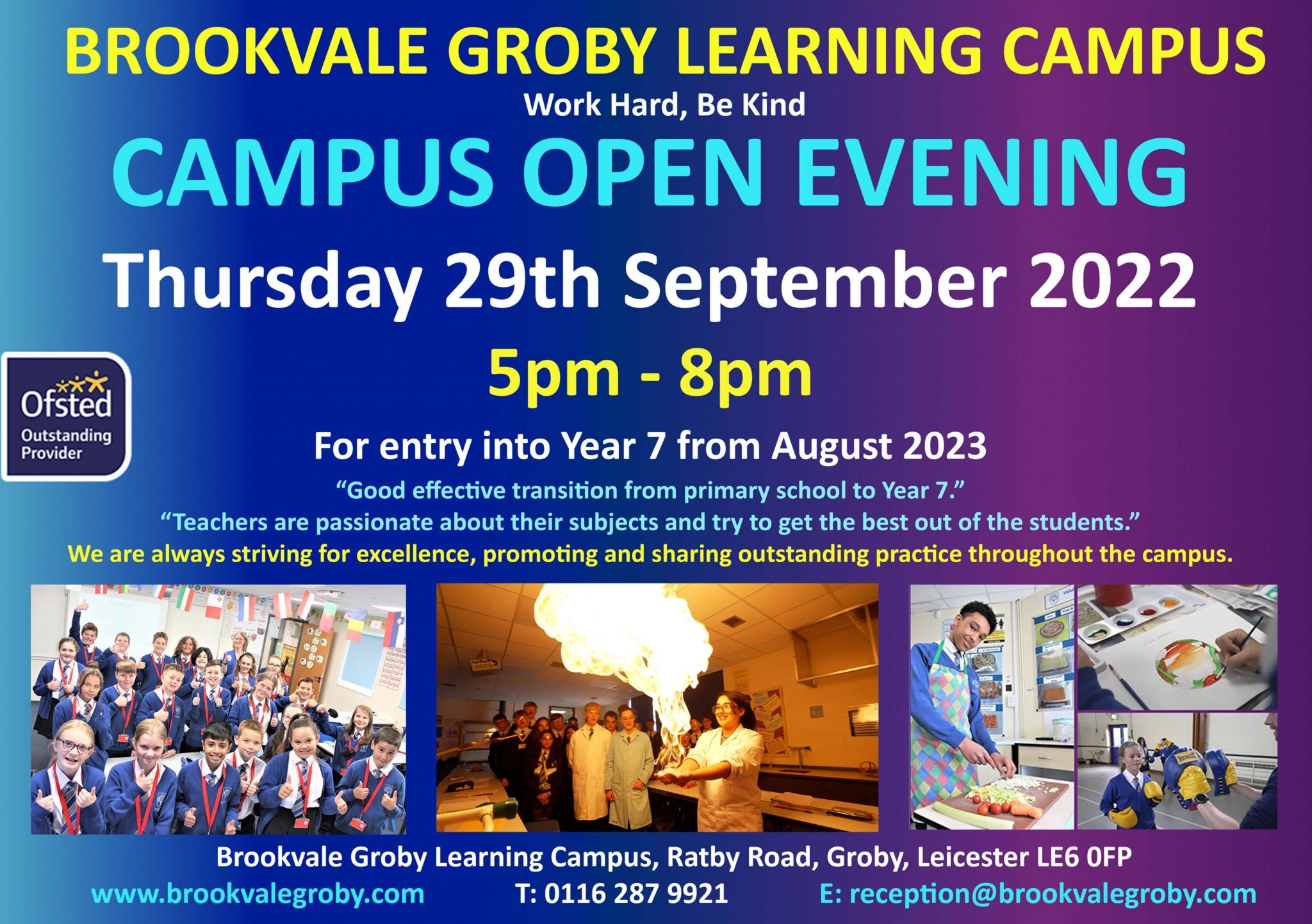 Campus Open Evening – was great success! | Brookvale Groby