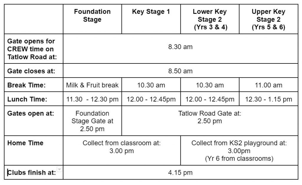 Term Dates & School Timings Braunstone Frith Primary School