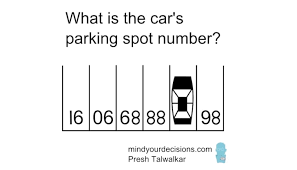 What Is the Car's Parking Spot Number? | Mental Floss