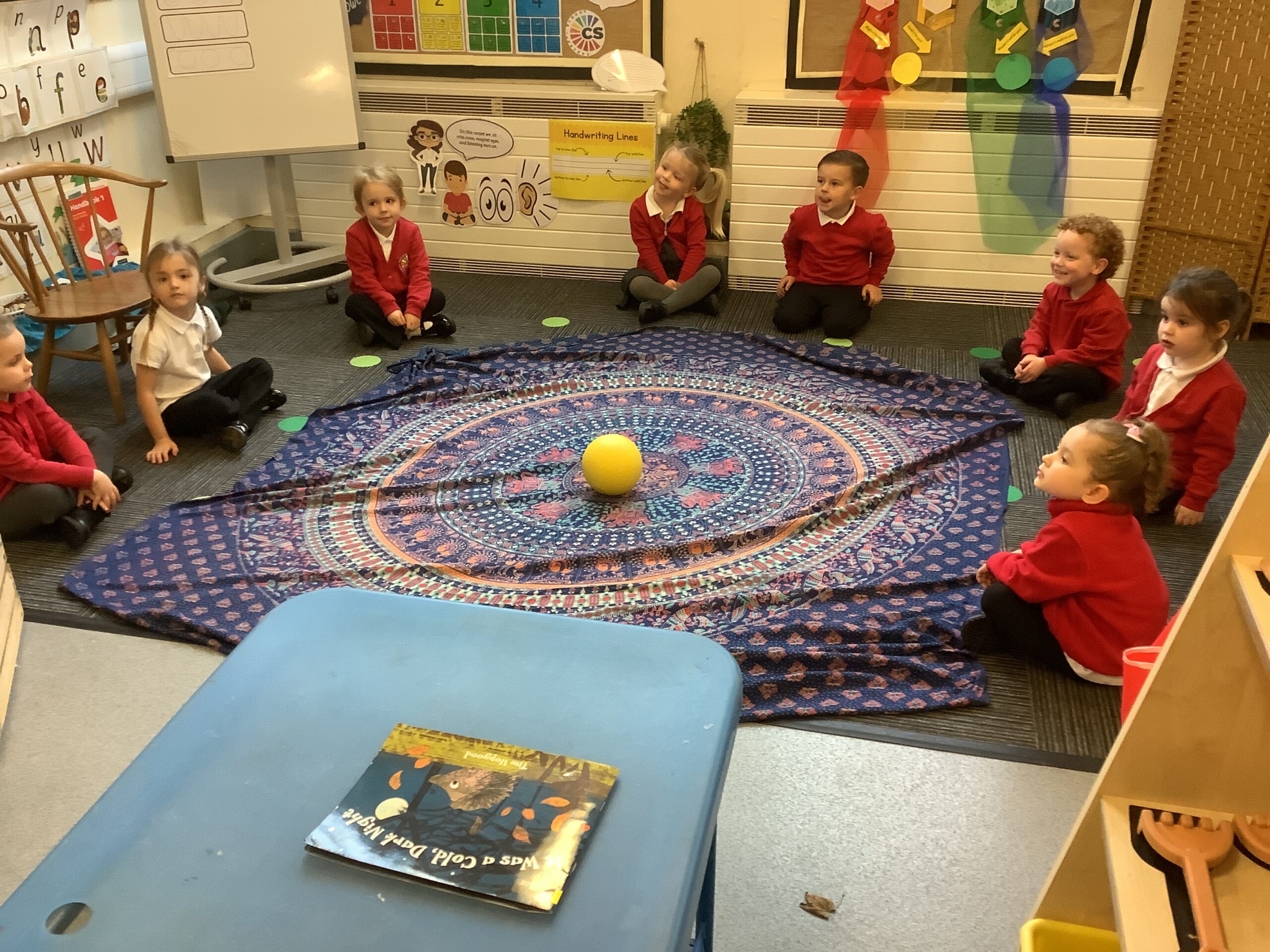 Following the leader. | Carcroft School