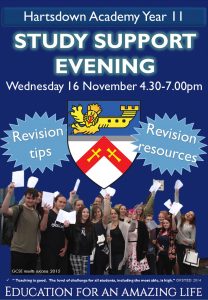 Year 11 Study Support Evening 