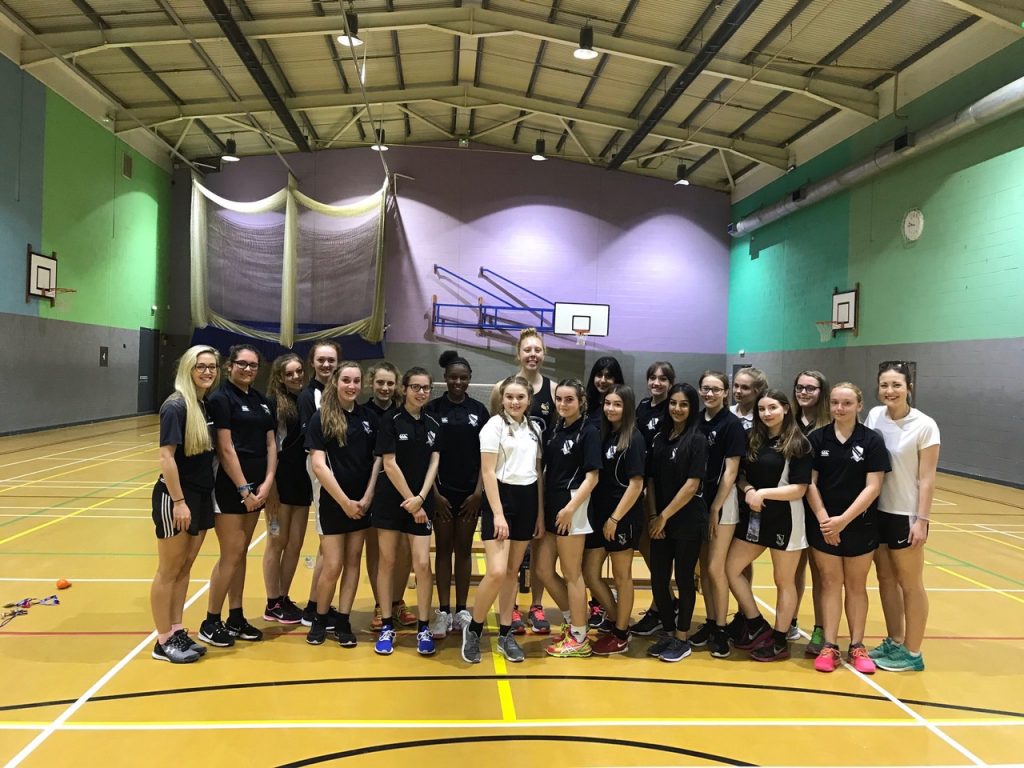 Samantha May Netball - Studley High School