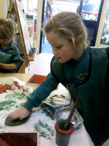 Leaf Printing