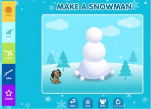 make a snowman