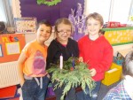 Well done to Lucas, Zuzanna and Lorcan for giving excellent explanations of the meaning of the Advent Wreath.