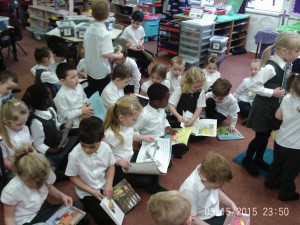 sharing books for our book swap