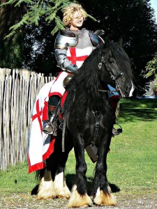 English Knight St George