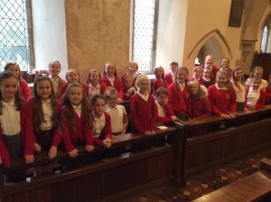 Choir at harvest