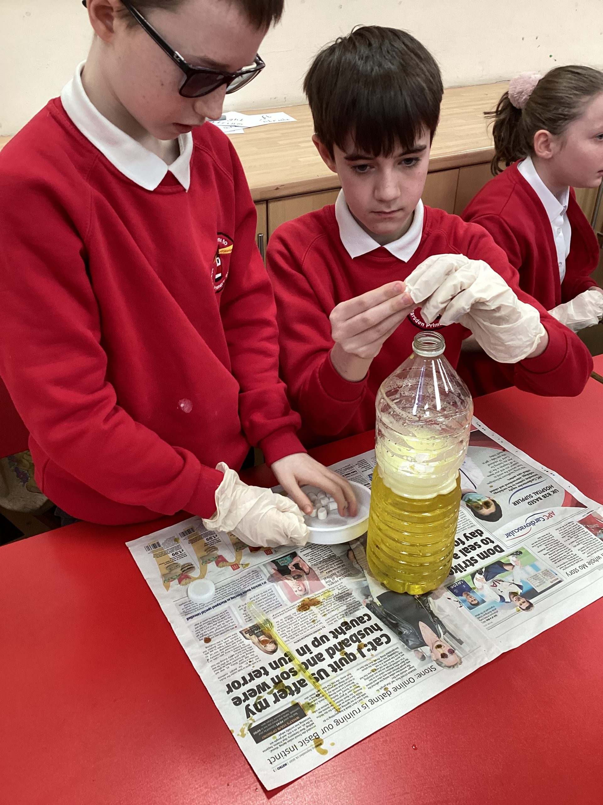 Year 6 Science Marsden Primary School