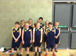 The Year 6 Team (photo taken after tournament, so they look tired)