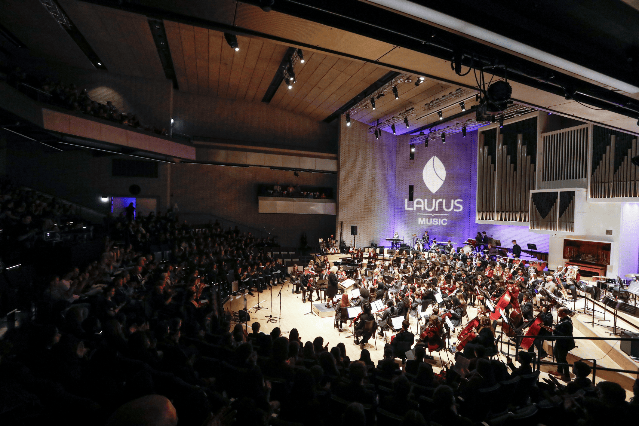 Students from Hazel Grove High School and the wider Laurus Trust came together for Laurus Live at the RNCM