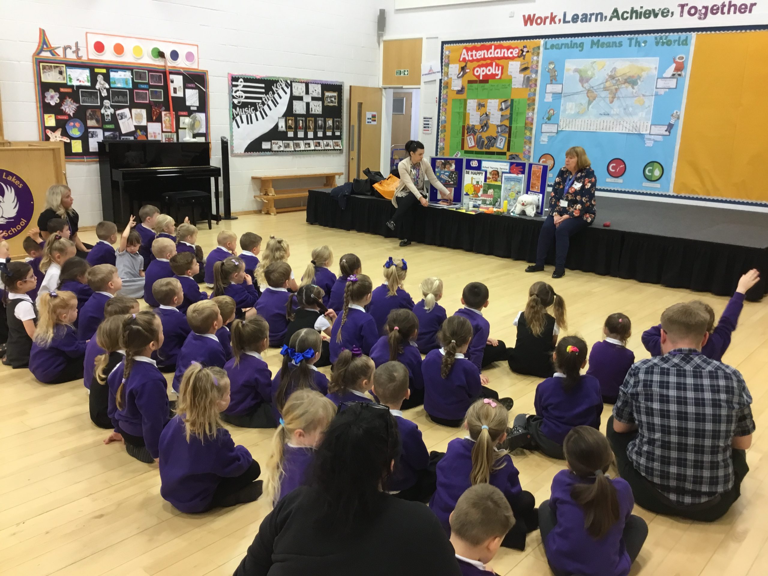 Reception keeping our hands and teeth clean! | Hebburn Lakes Primary School