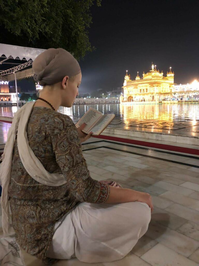 Scenic view of the Harmandir Sahib Amritsar, Punjab