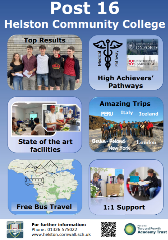 Post 16 at Helston Mullion School