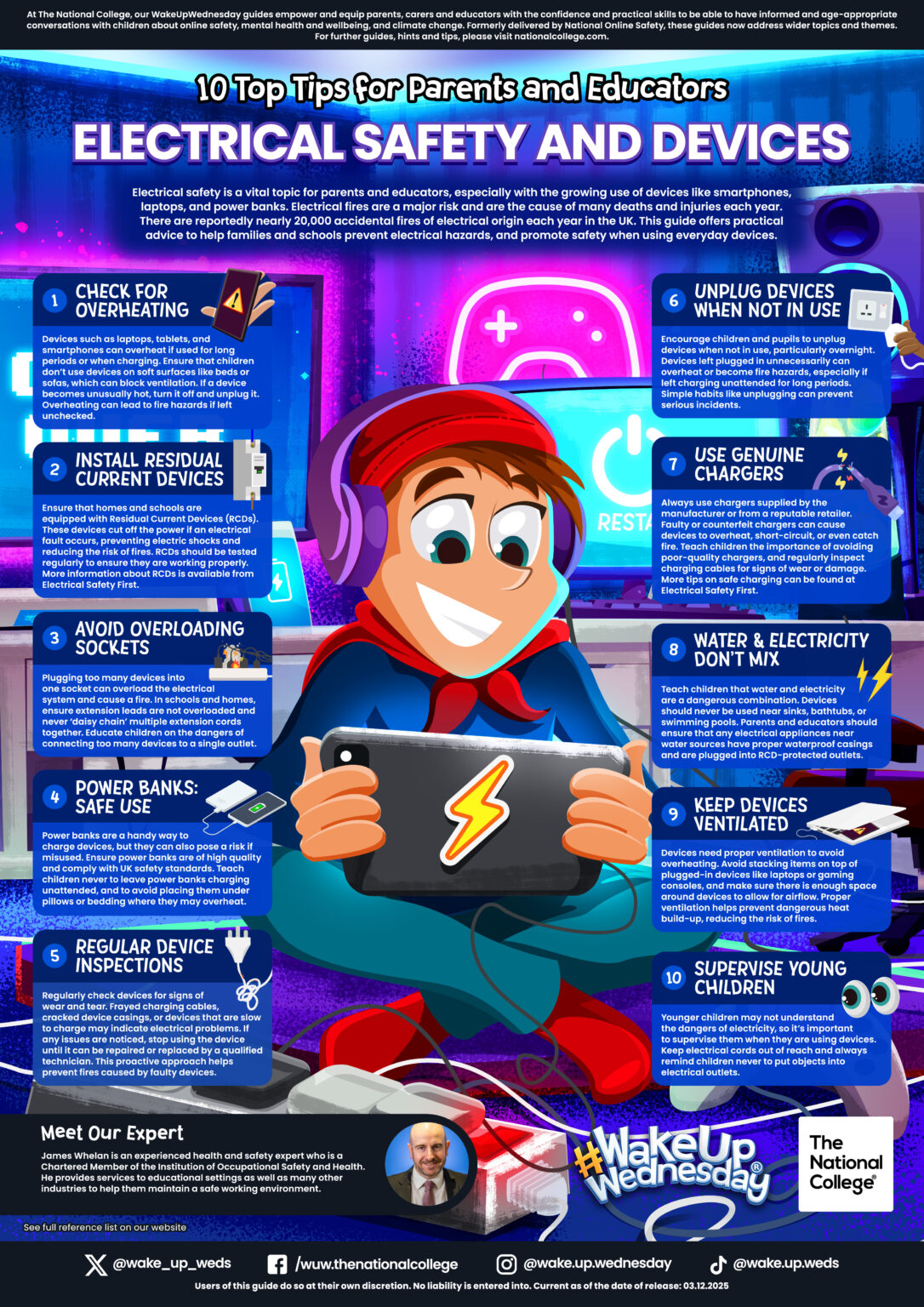 Using Electric Devices Electrical Safety and Devices | NCEA Duke's Secondary School
