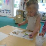 Children in art lesson