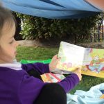 Children reading books