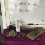 An altar for Holy Week