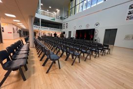 Dance show theatre set up - Atrium"