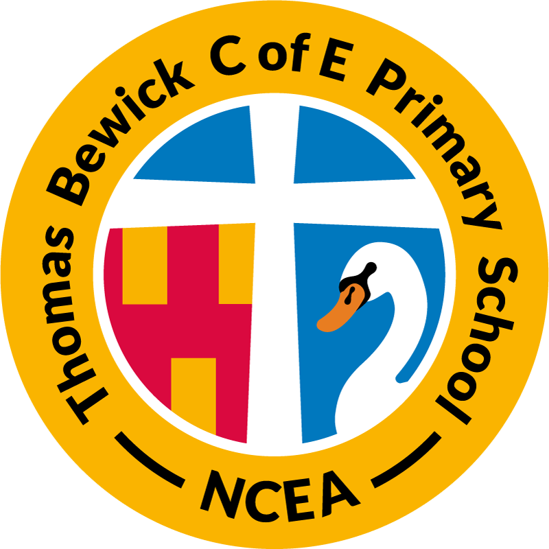 Thomas Bewick C of E Primary School logo