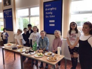 Mini Vinnies organised a cake sale to raise funds for Macmillan cancer support. We are delighted to say that we raised an incredible £120 to help support the important work of this charity.