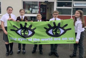 Pupils at St Joseph’s Catholic Primary School in Middlesbrough