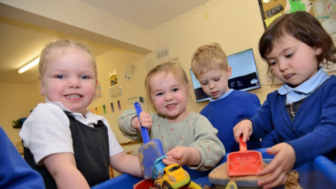 Pupils at Richmond Primary School