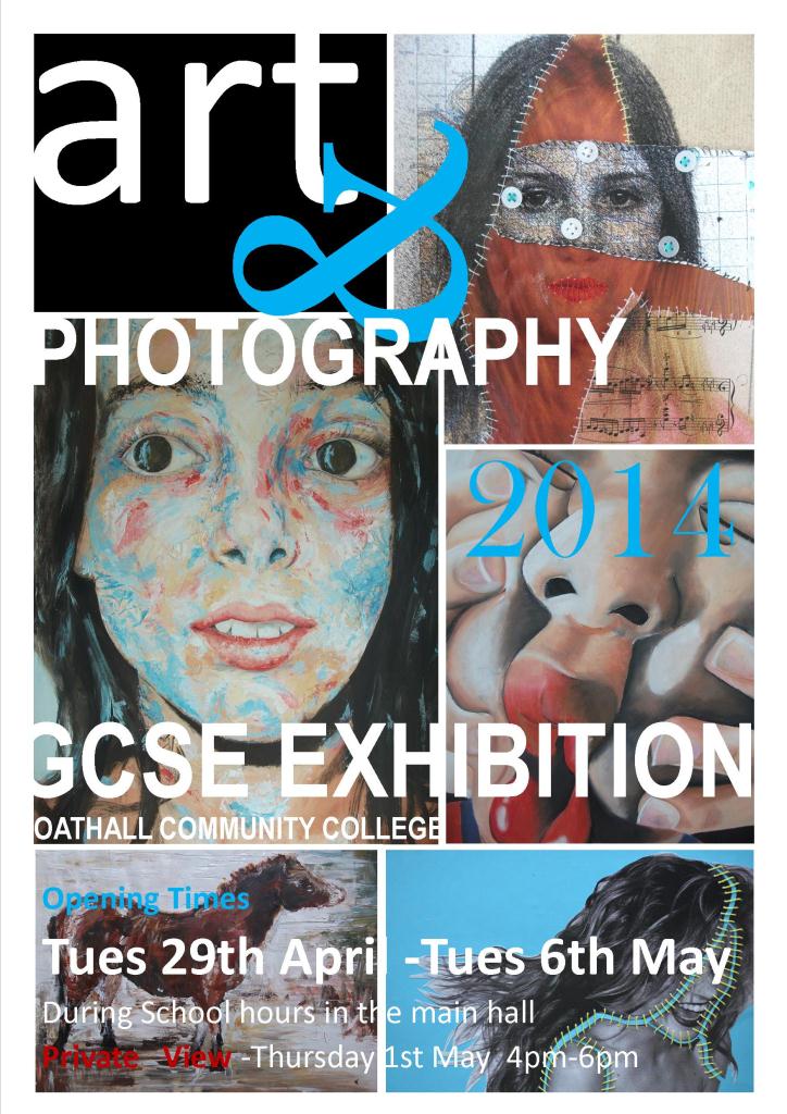 2014 GCSE Art & Photography Exhibition | Oathall Community College