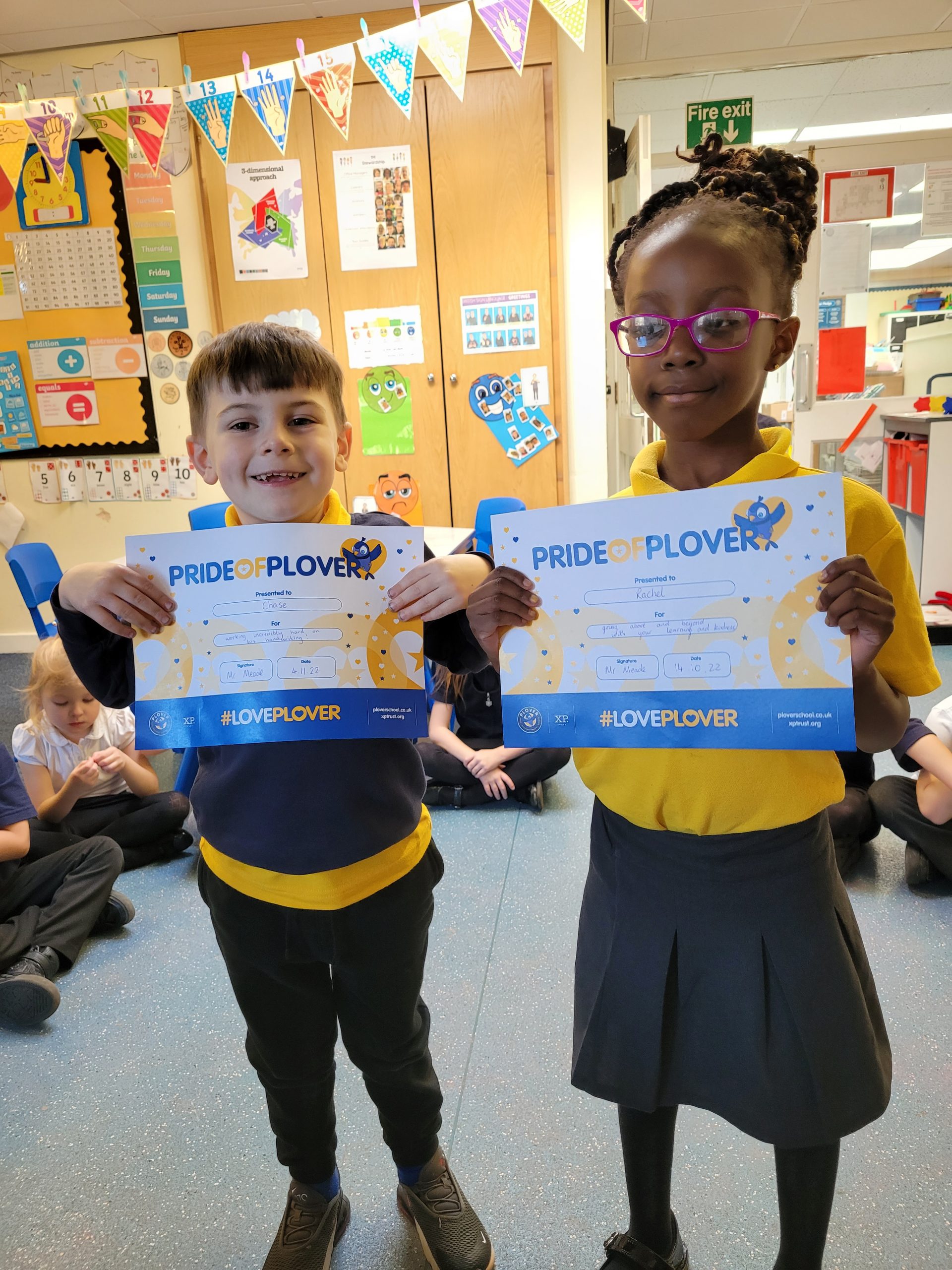 Pride of PLovers in 1M Plover School