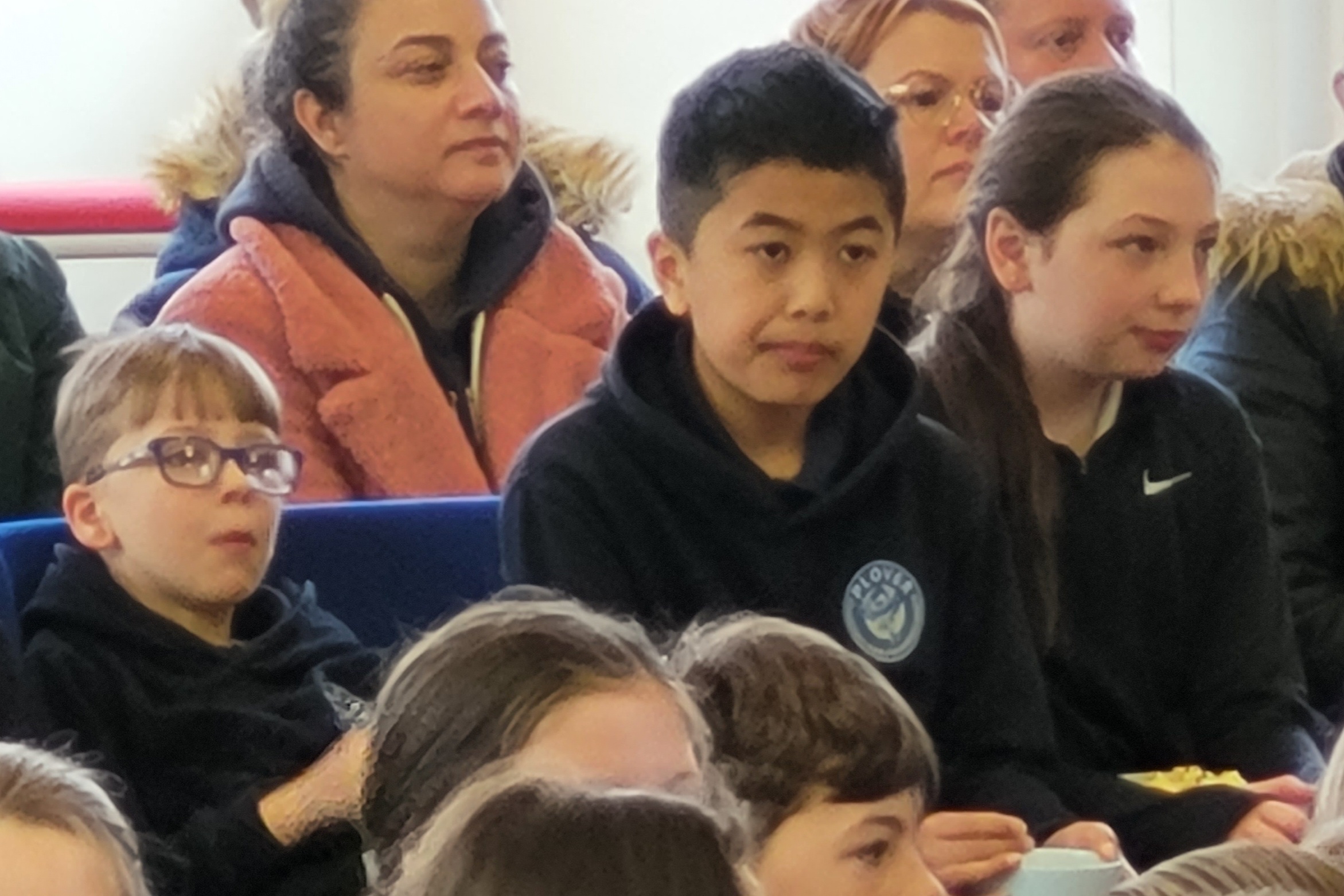 Plover’s best seats in the house! Plover School