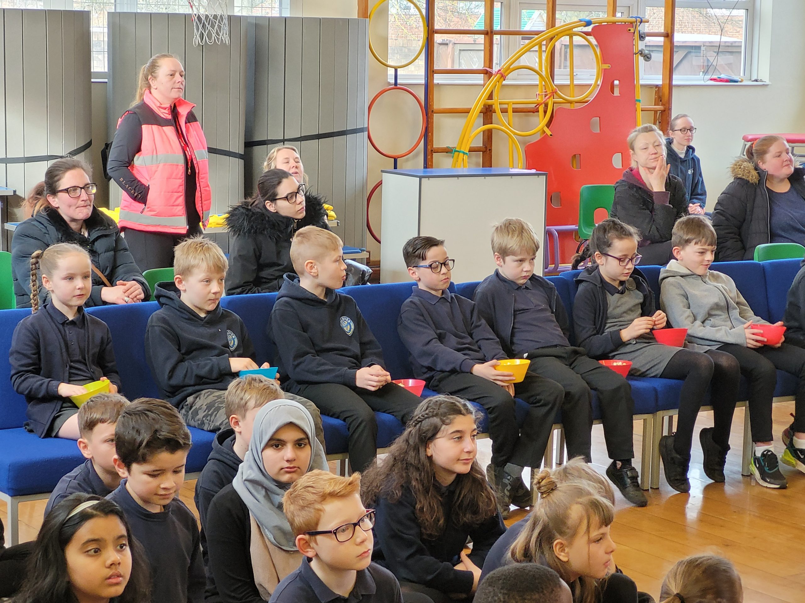 Plover’s best seats in the house! Plover School