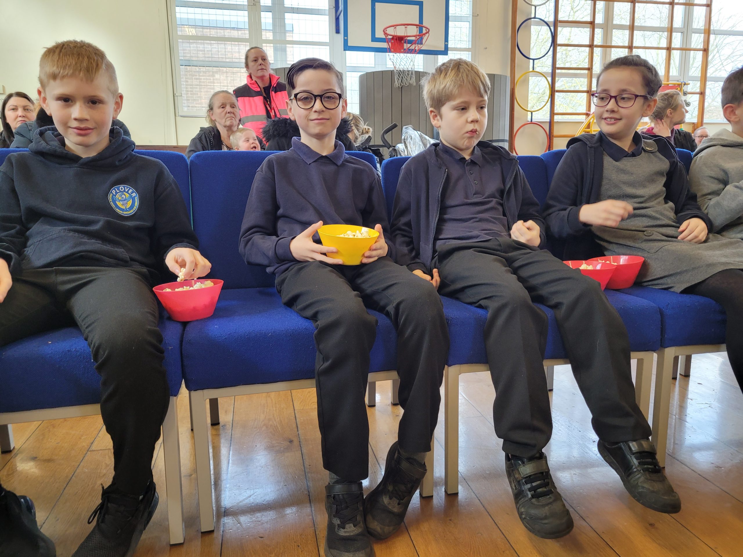 Plover’s best seats in the house! Plover School