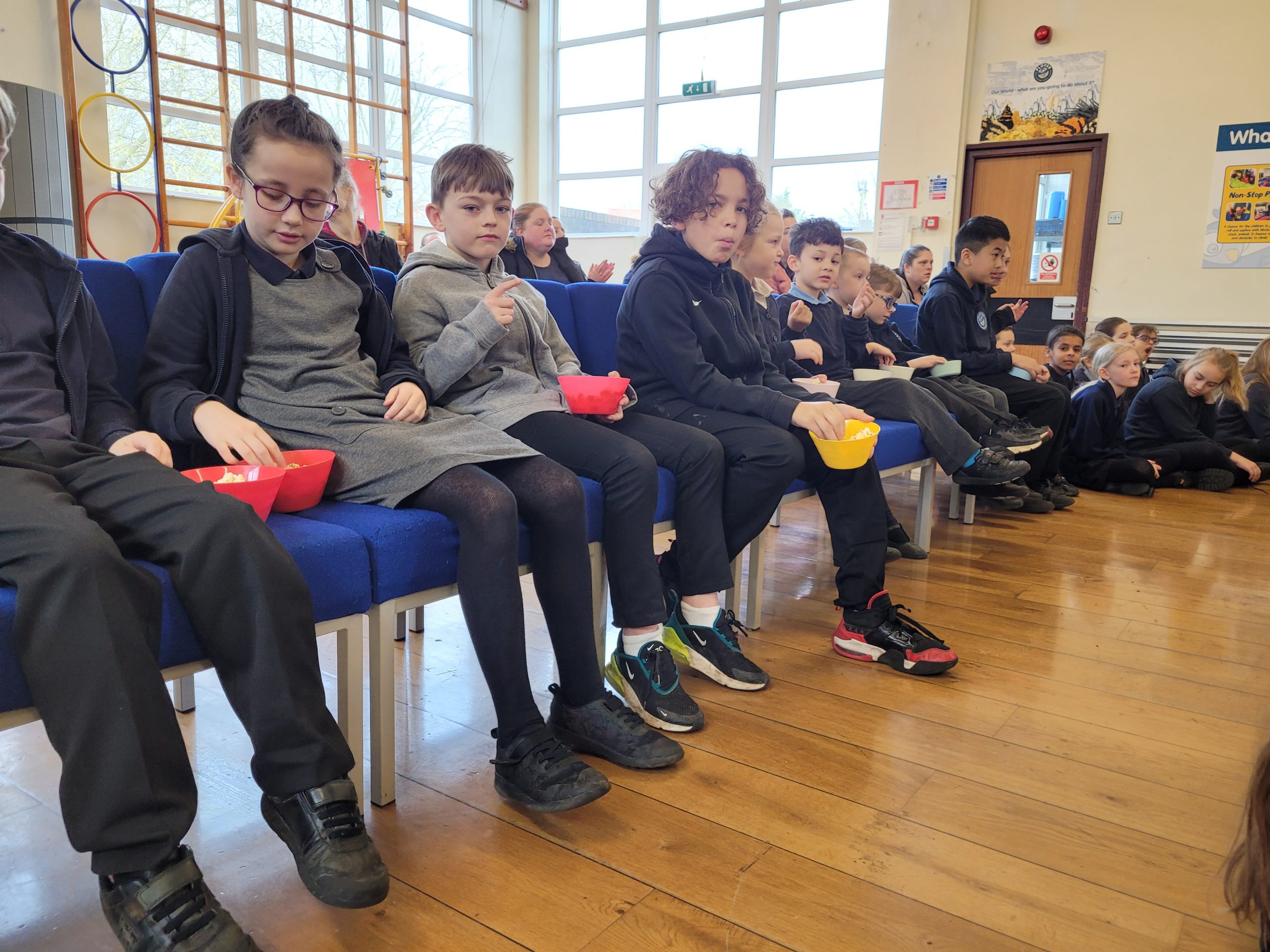 Plover’s best seats in the house! Plover School