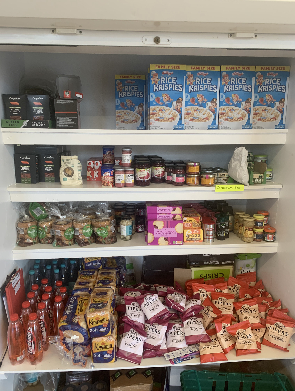 The Plover pantry is open tomorrow 91030! Plover School