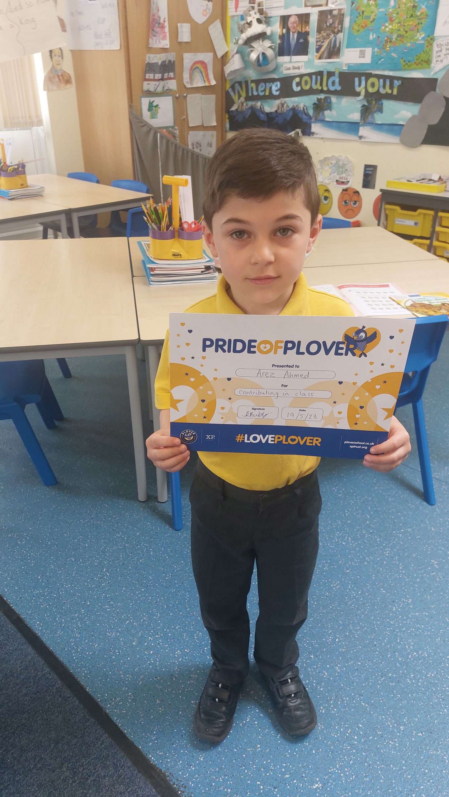 Pride of Plover Plover School