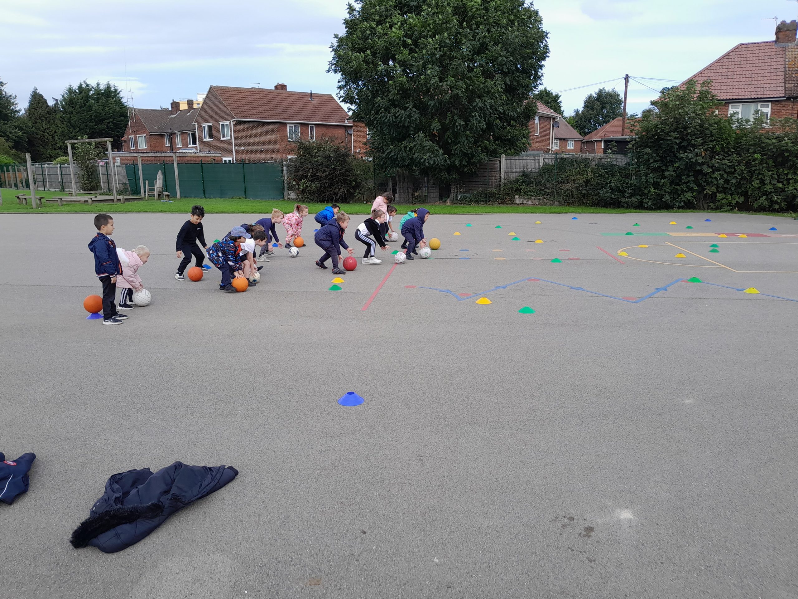 Ball Skills In PE | Plover School