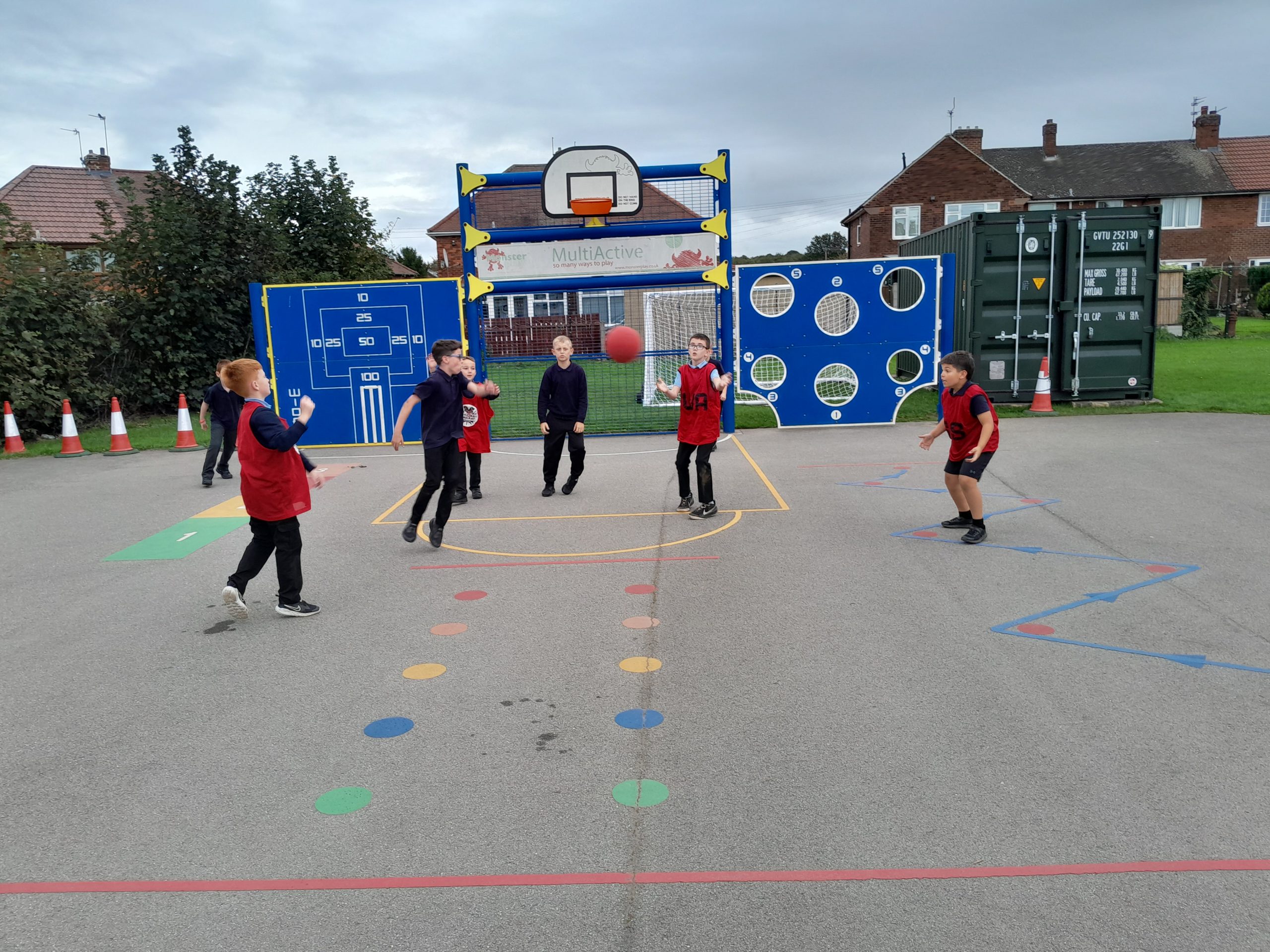 KS2 Playground Games Plover School