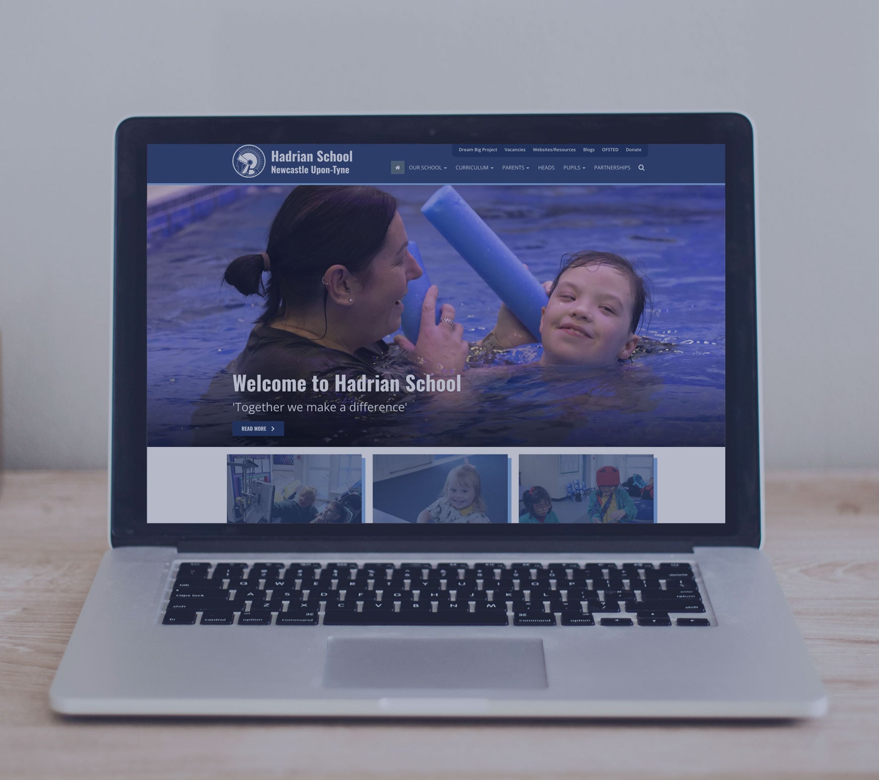Hadrian School Website