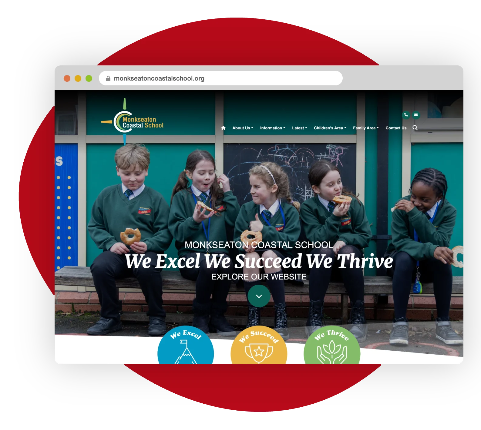 Secure fast secondary school website hosting on AWS with Cloudflare