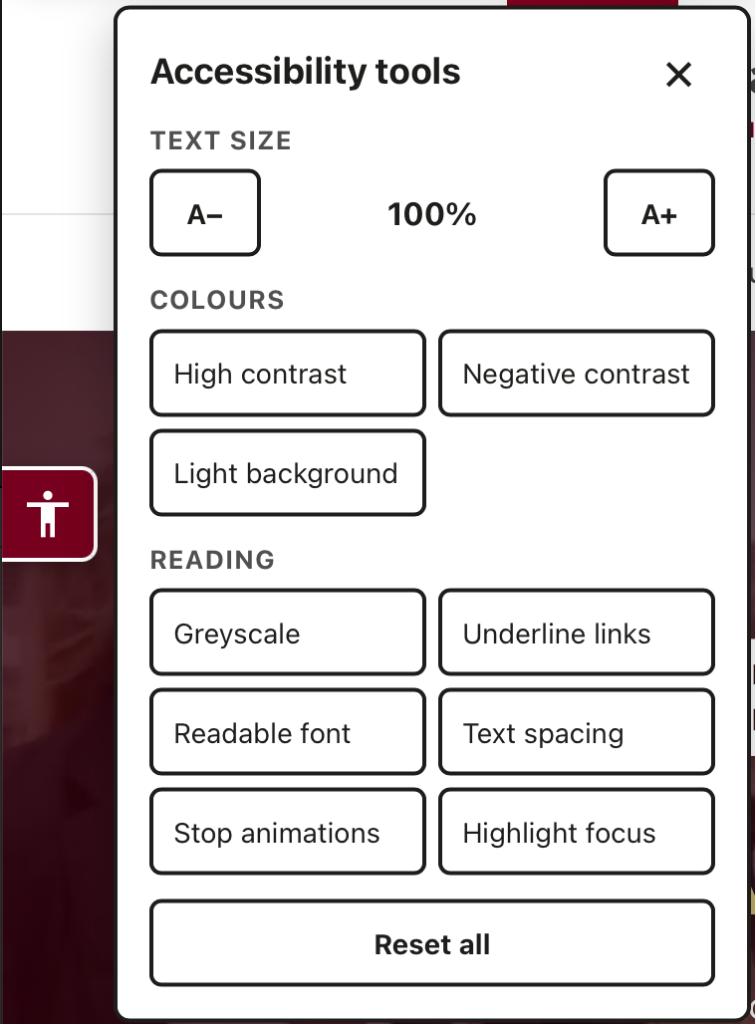 plugin menu in action