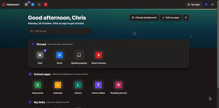 Changing the Launchpad background in a couple of clicks.